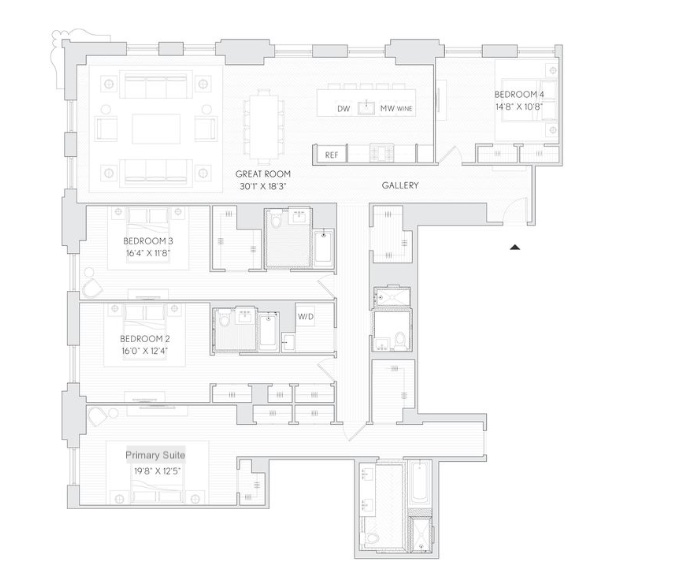 100 Barclay St, APT 27B