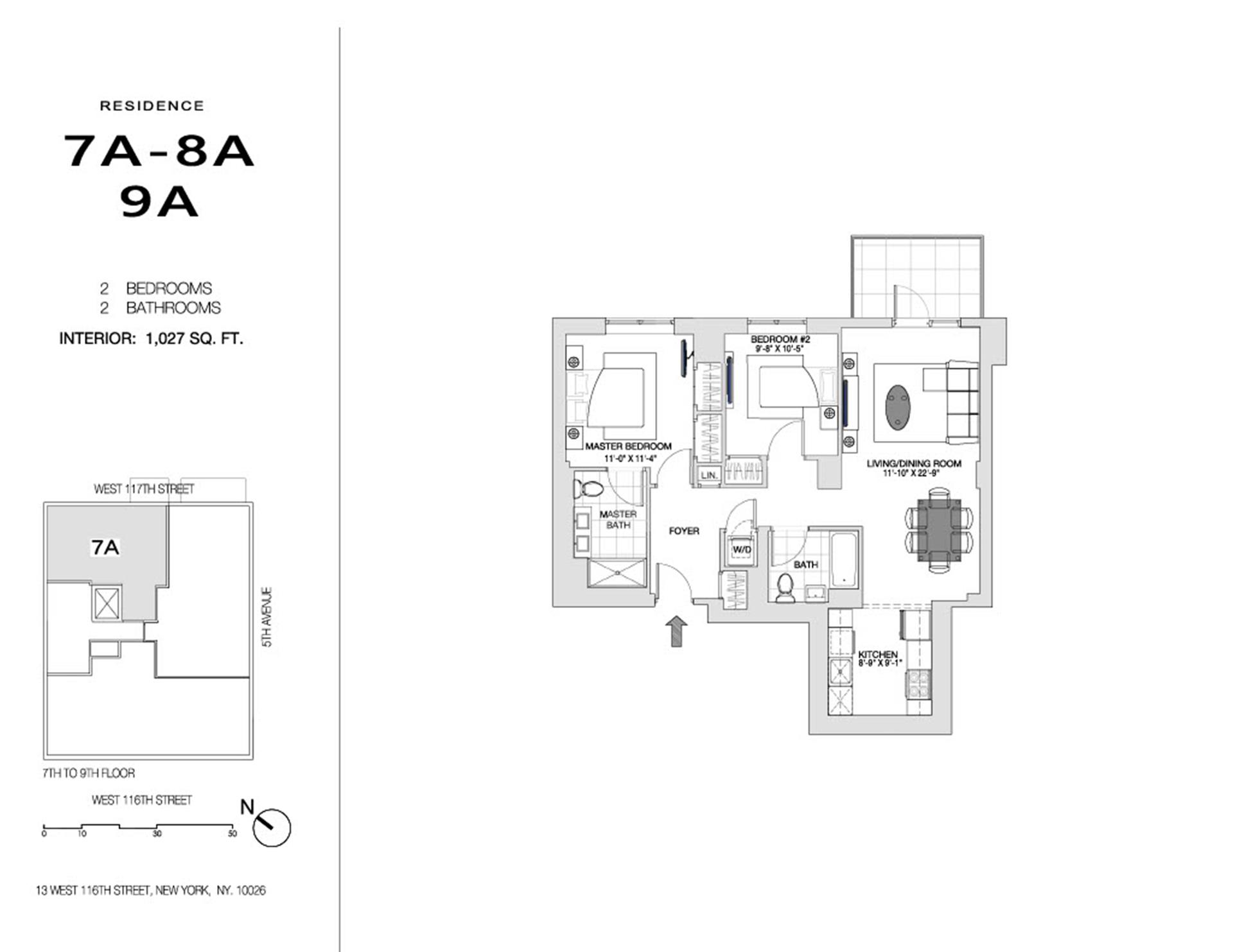 11 W 116th St, 7A