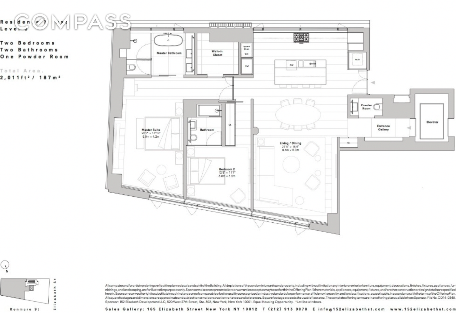 152 Elizabeth St, APT 3E
