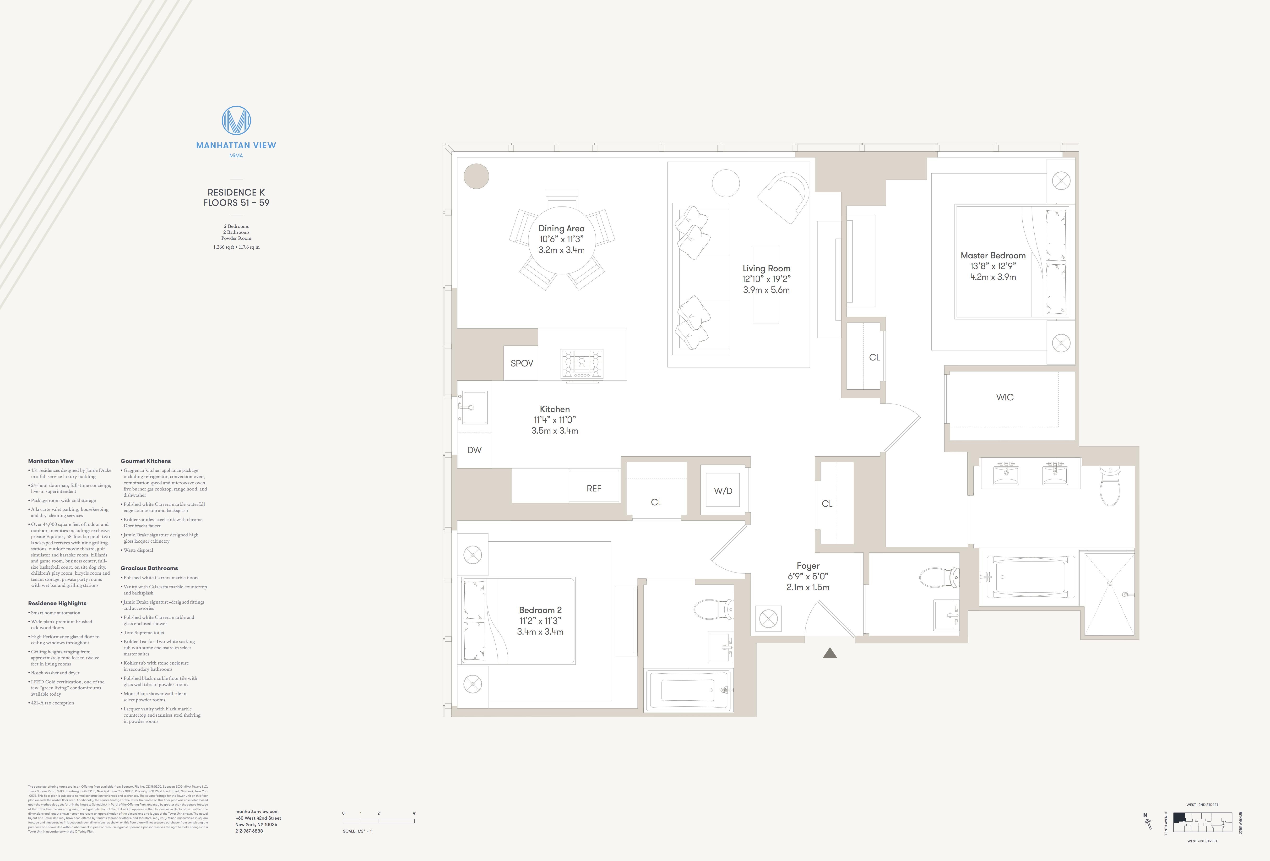 460 W 42nd St, APT 54K