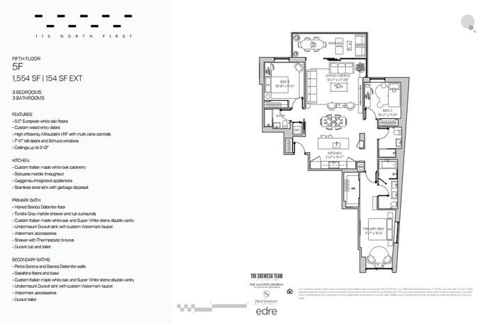 110 N 1st St, # 5F