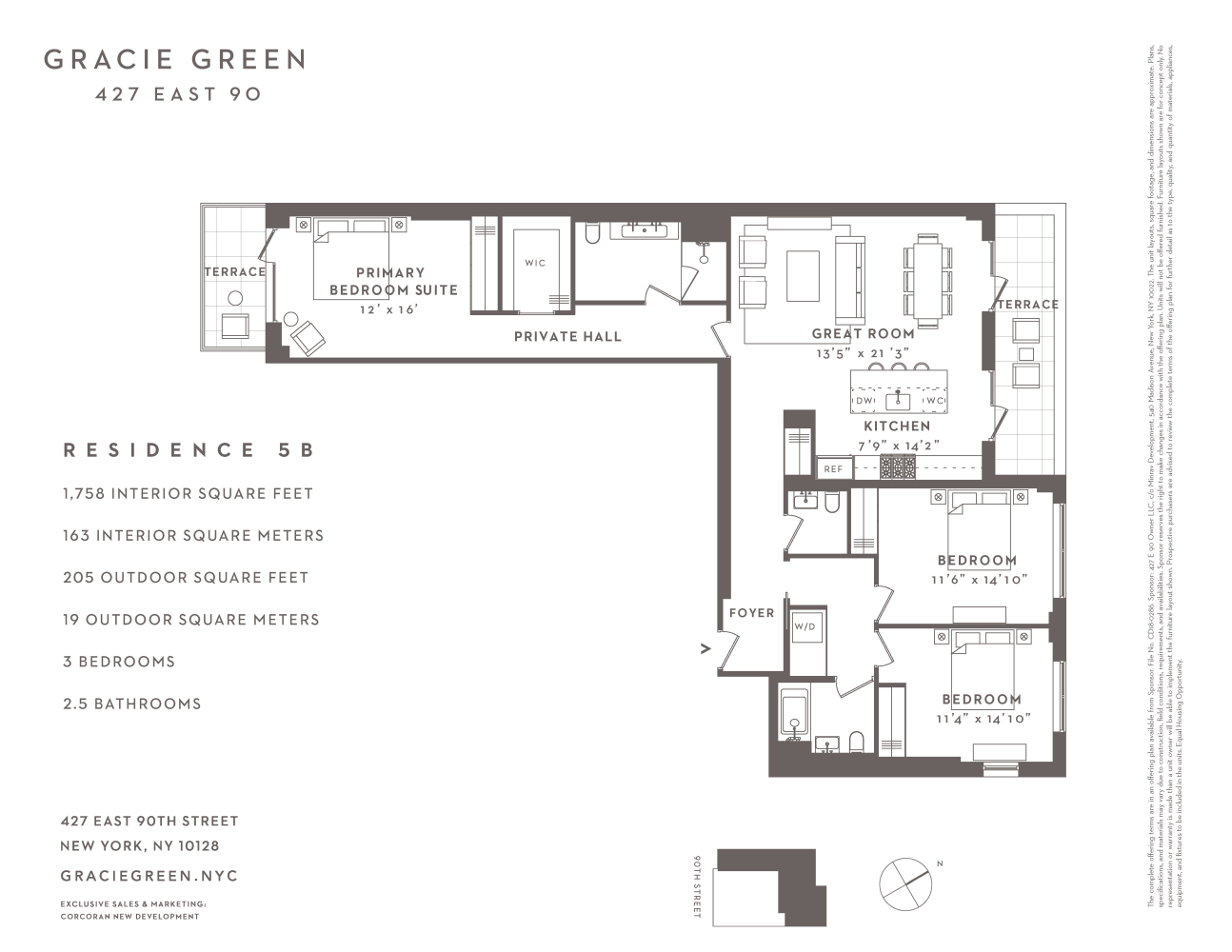 427 E 90th St, APT 5B
