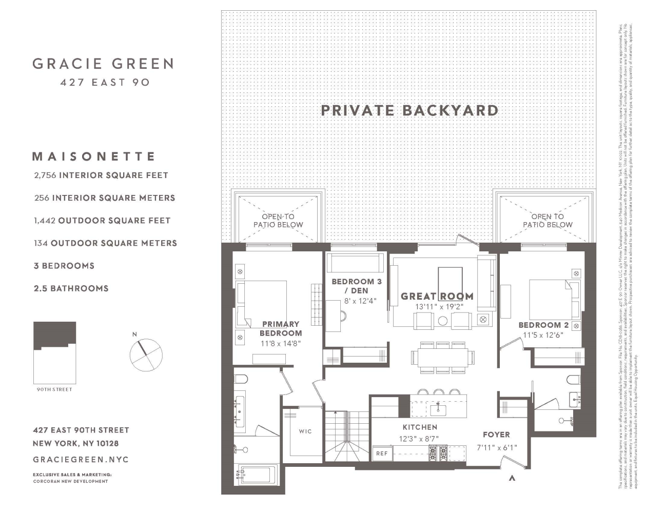 427 E 90th St, MAISONETTE