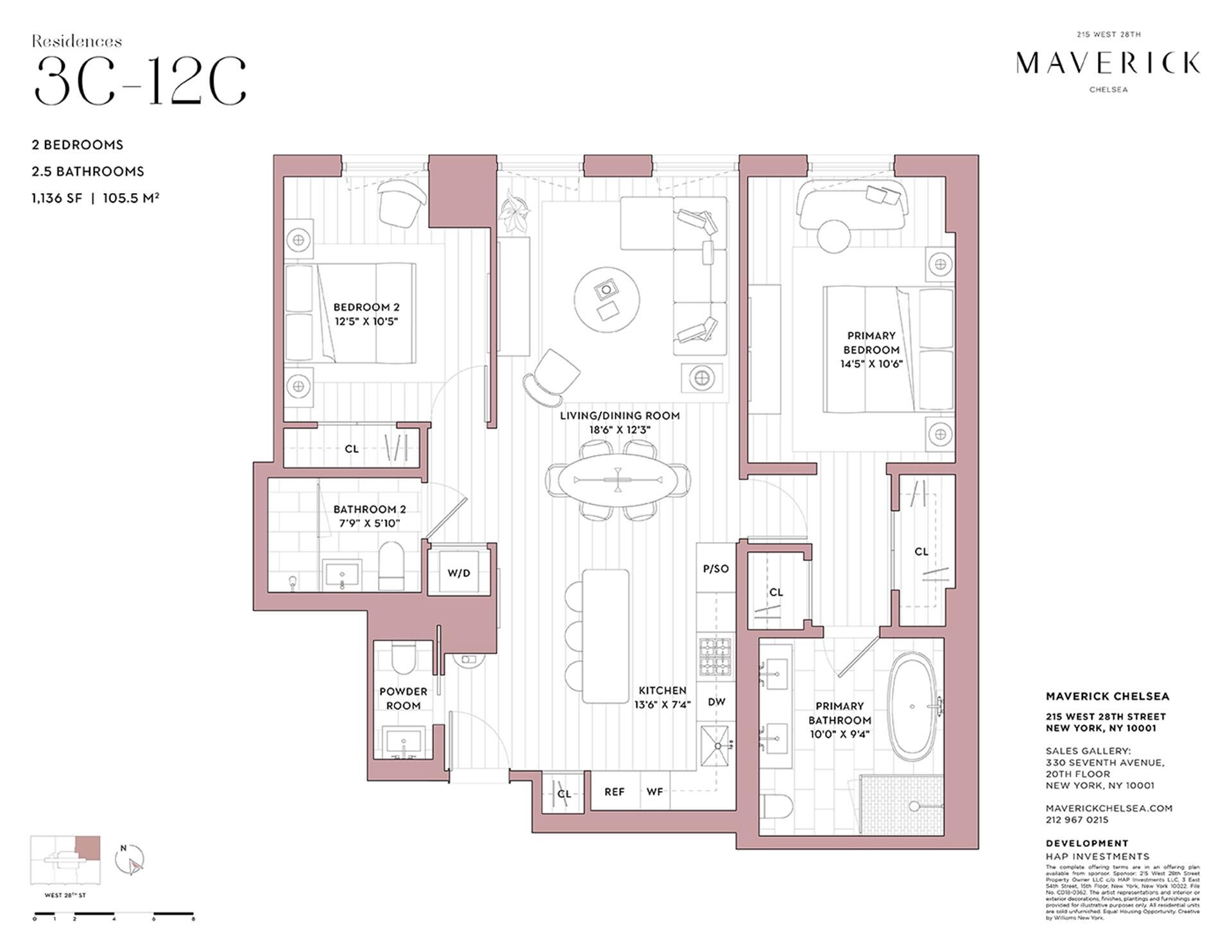 215 W 28th St, APT 9C