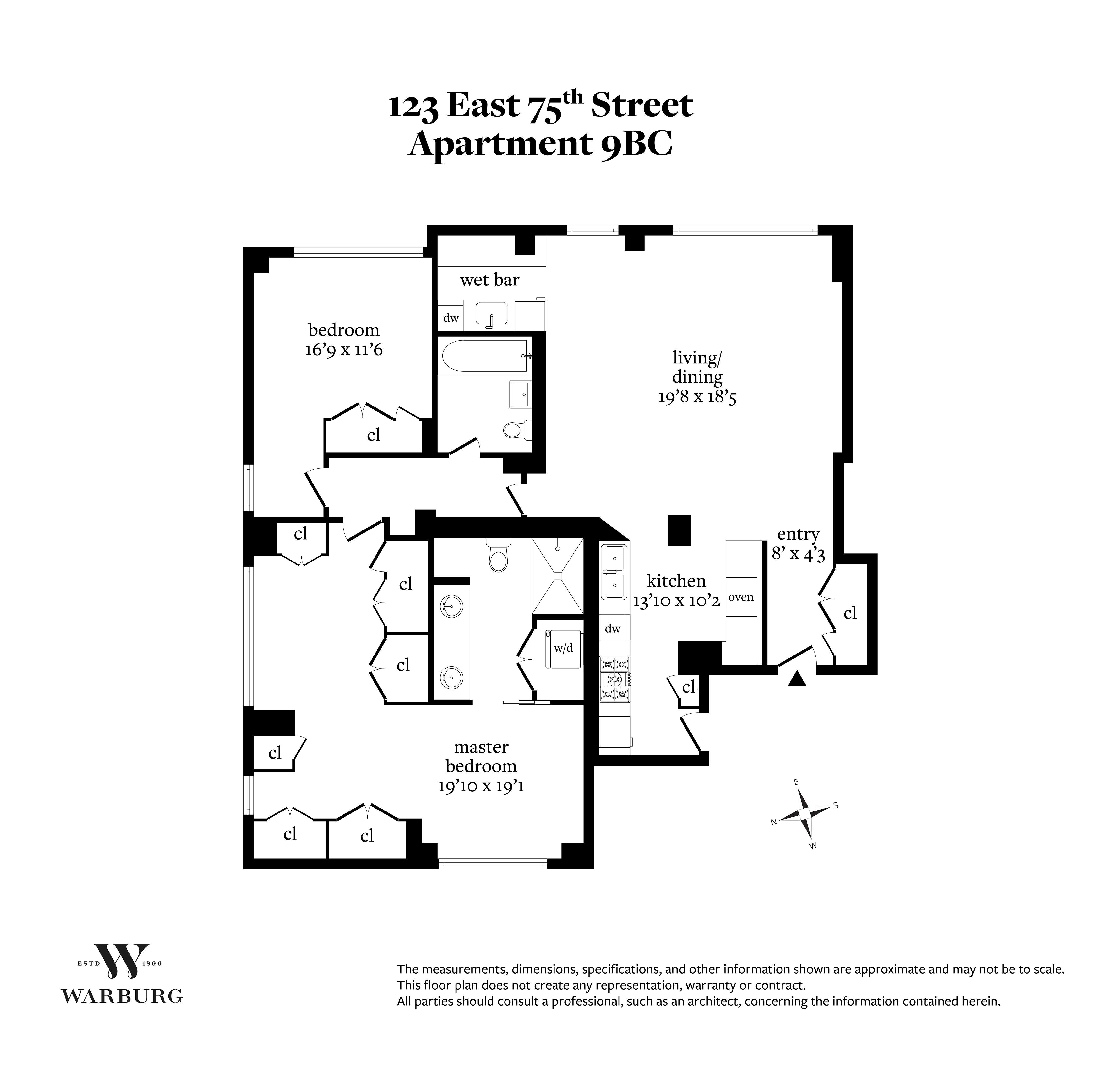 123 East 75th Street, Apt 9BC, Upper East Side, NY 10021 WR3145762