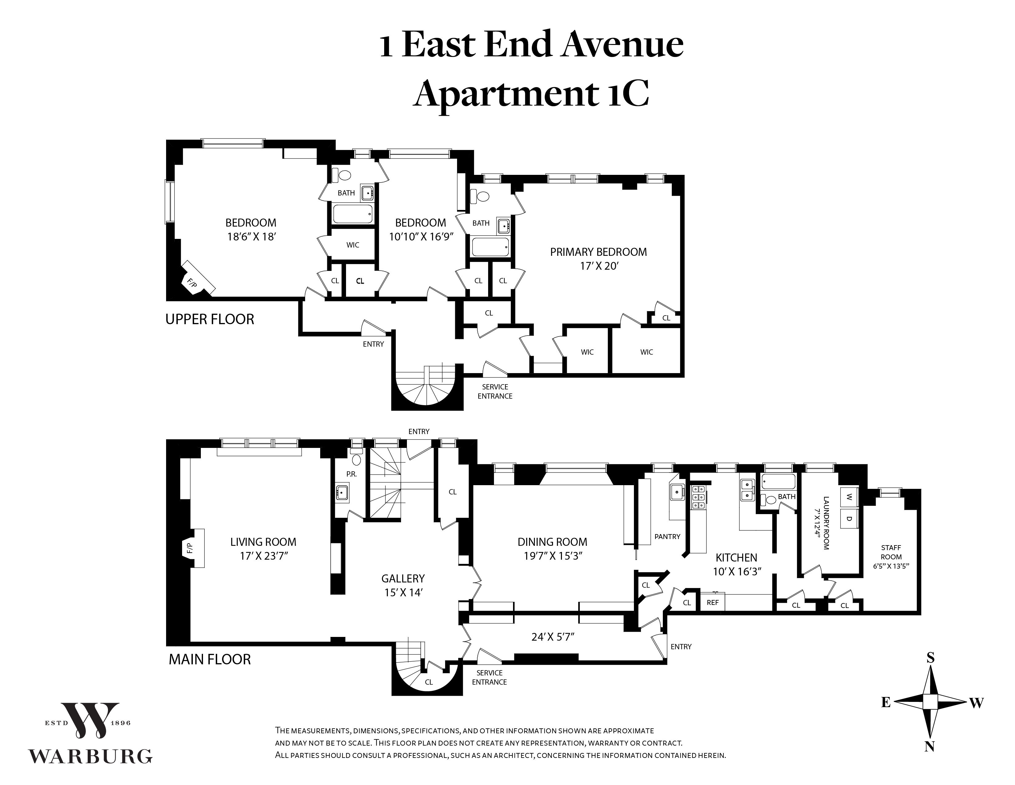 1 East End Avenue, Apt 1C, Yorkville, NY 10075 WR3264111